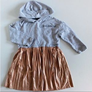 Gymboree Metallic Sweatshirt Dress